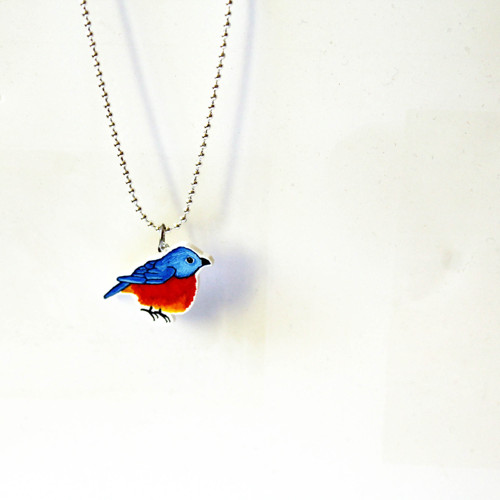 Náhrdelník: Bluebird — foto 1