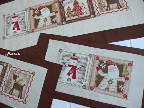 Ubrus LET IT SNOW 25x50 cm REZERVACE — foto 1