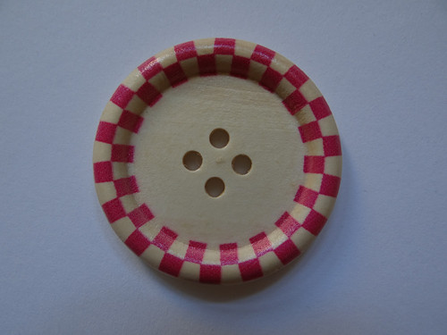 Dřevěný knoflík 40 mm