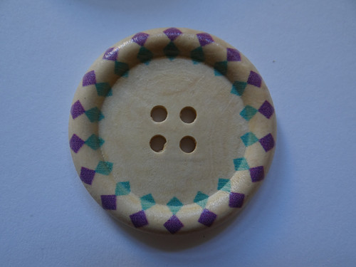 Dřevěný knoflík 40 mm