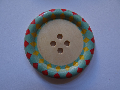 Dřevěný knoflík 40 mm