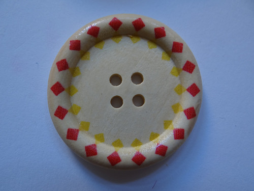Dřevěný knoflík 40 mm