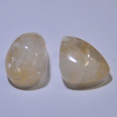 15/20 Citrín valoun SET 2ks, vrtané! — foto 1