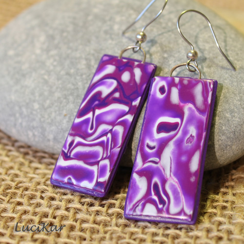 Fialové mokume — foto 1