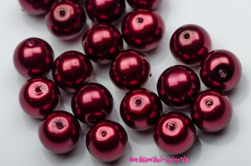Skleněné perle 10mm