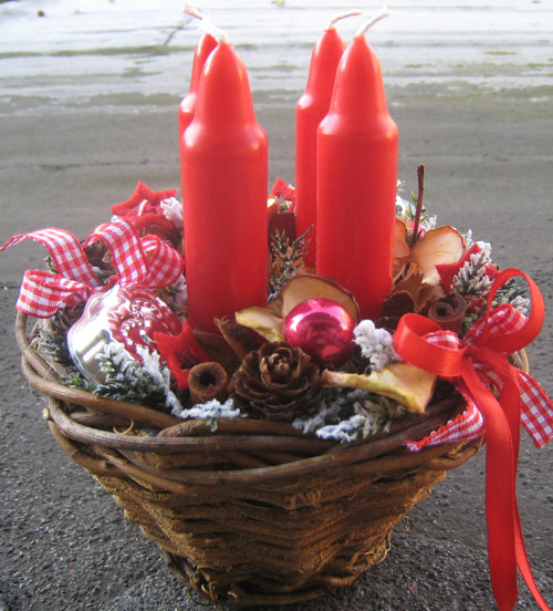 Malý adventní košíček — foto 1