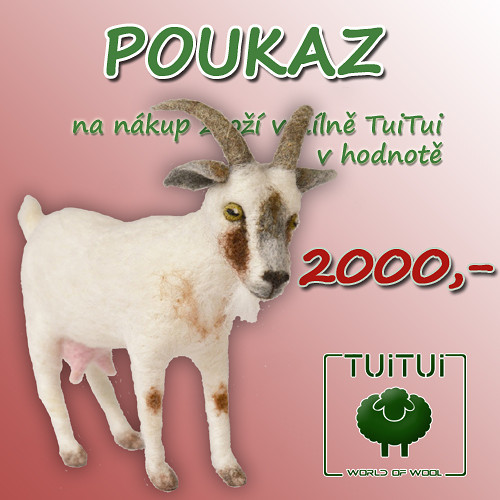 Nákupní poukaz 2000 Kč u prodejce tuitui — foto 1