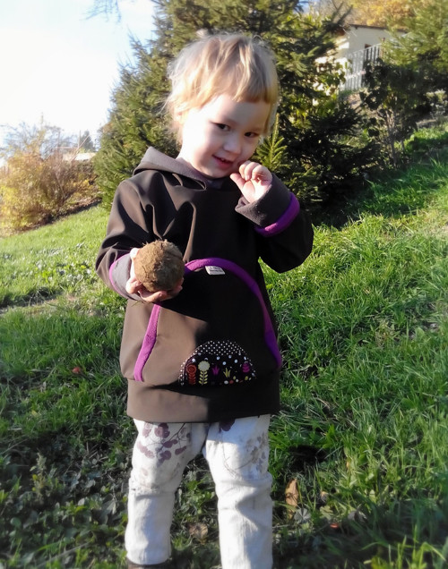 Bundokabátek softshell "Magical forest" 3 - 6let — foto 1