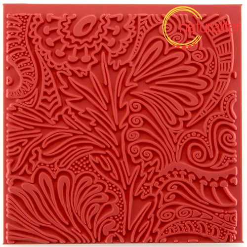 Polymerová textura Cernit 9x9cm fantazie