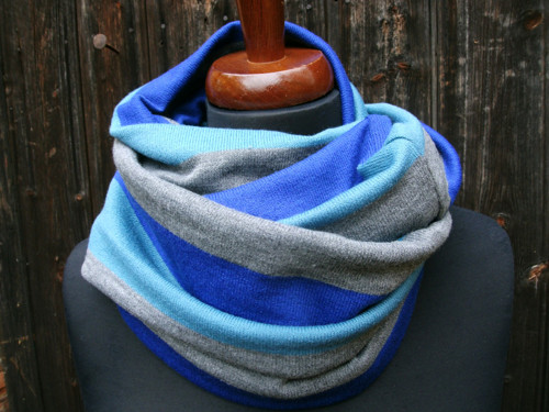 D'eau rayure - bleu — foto 1