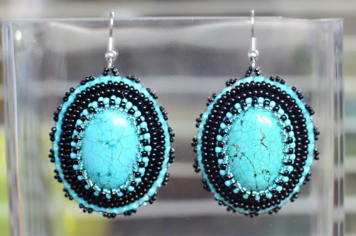 Náušnice "Turquoise" — foto 1