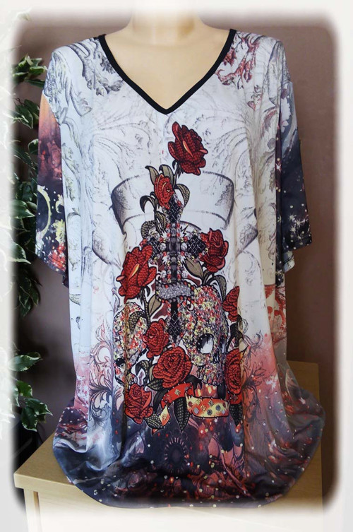 Xxxl Triko Motiv -Gothic — foto 1