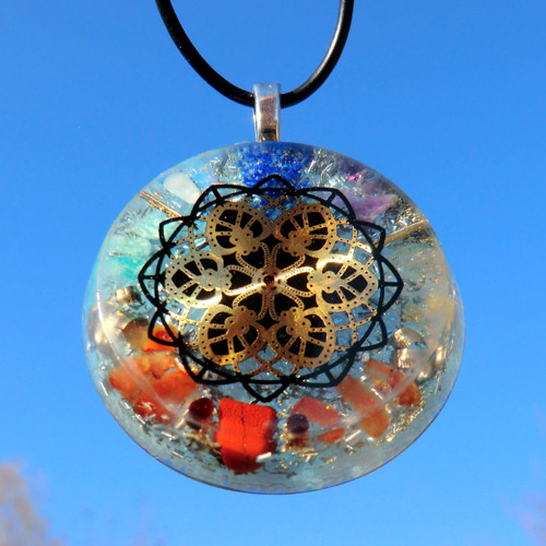Orgonit * Mandala 3* ČAKRY * celková aktivace — foto 1