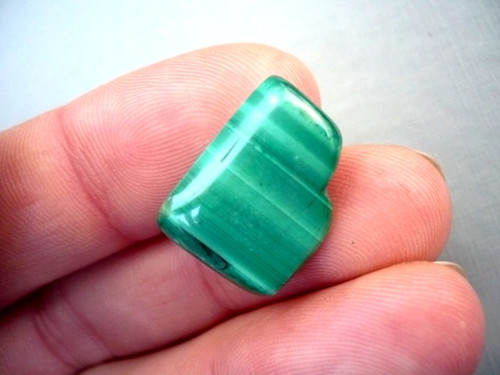 Troml. kámen – malachit 19 mm, č.15