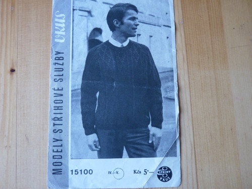 Vkus č. 15100, pánský svetr vel. V. — foto 1