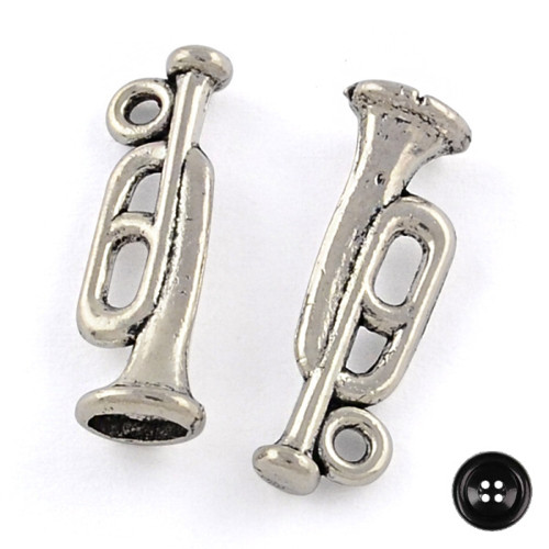 Přívěsek Trubka 21x7x5mm (10ks) - starostříbro