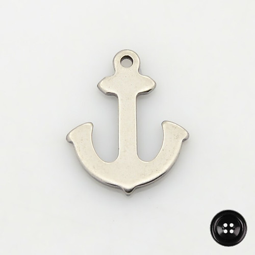 Přívěsek Kotva 16x13mm (4ks) - chirurgická ocel
