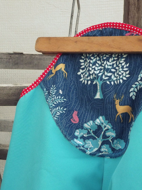 Lacláčky softshell "Magical forest blue"1-3r. — foto 1