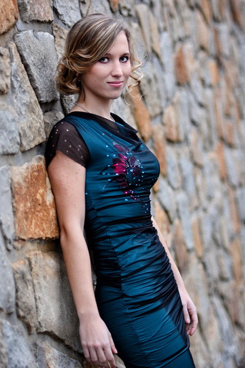 Malované šaty — foto 1