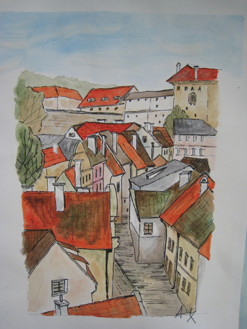 Krumlov v tvorbě — foto 1