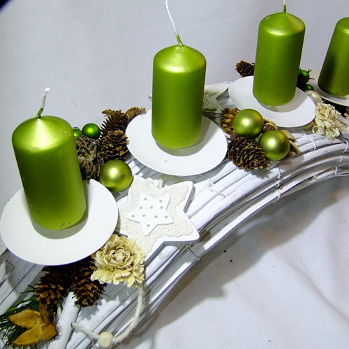 Adventní oblouk - Zelenkavý — foto 1