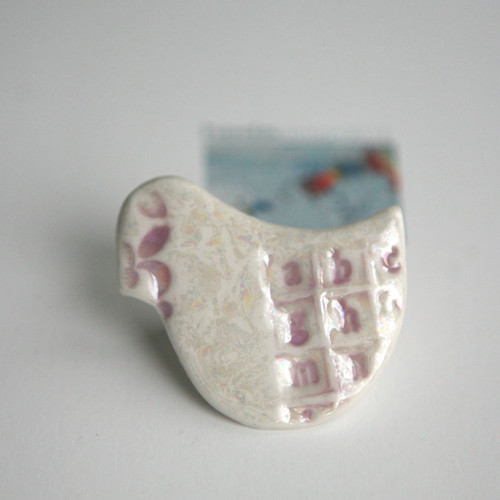 Messinger Shiny (porcelánová brož) — foto 1