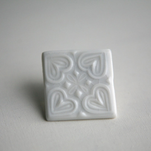 Alba Dove (porcelánová brož) — foto 1