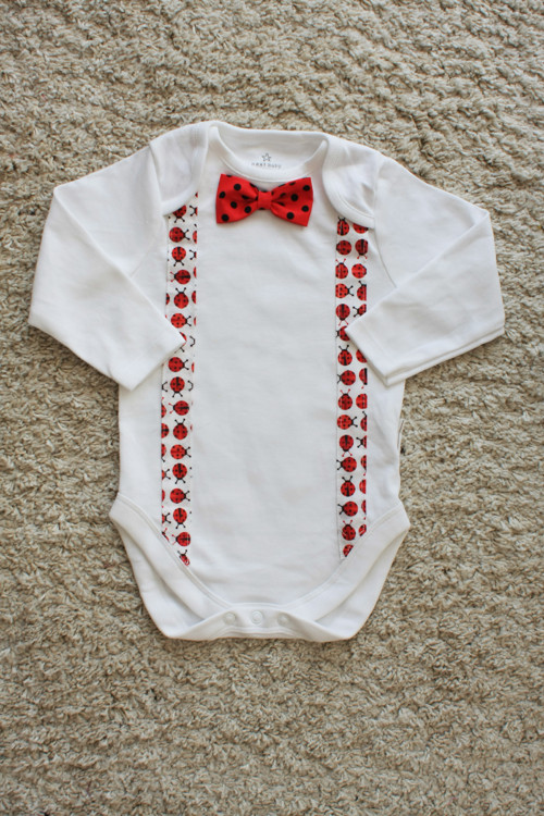 Dětské body "Gentleman" - berušky — foto 1