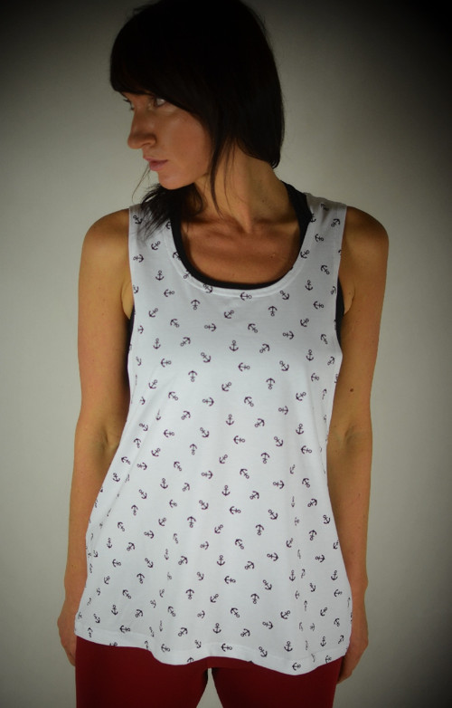Nátělník Top oversized — foto 1