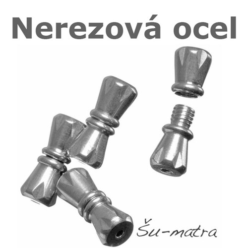 Zapínání z nerezové oceli, 11x5 mm