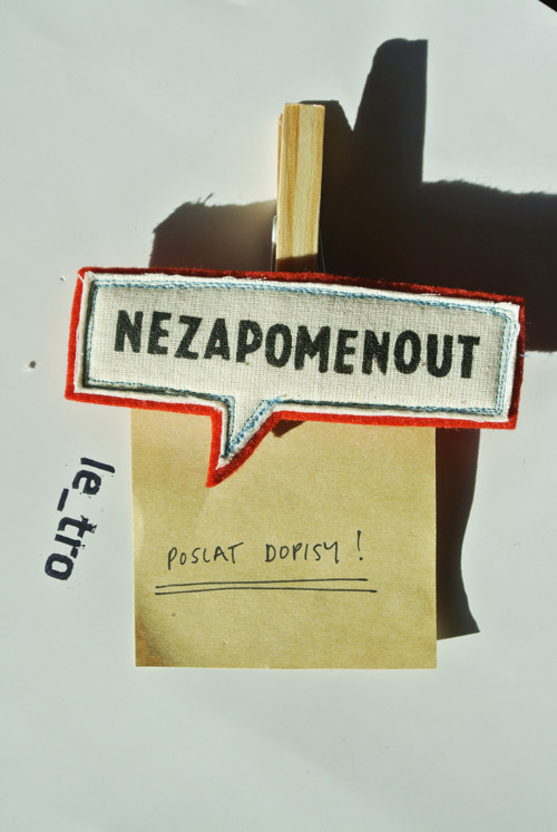 NEZAPOMENOUT kolíček — foto 1