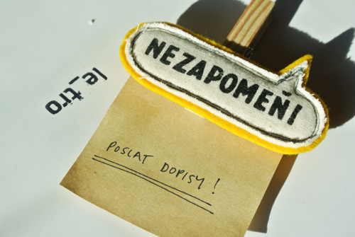 NEZAPOMEŇ! kolíček — foto 1