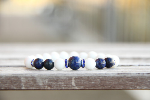 Náramok lapis/jadeit — foto 1