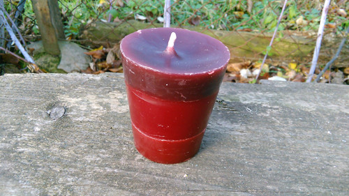 Recyklo svíčka — foto 1