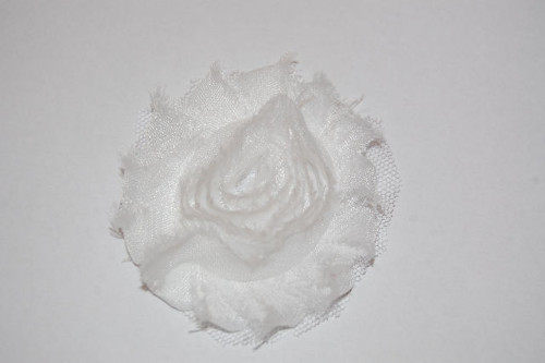 Květinka Shabby Chic : White