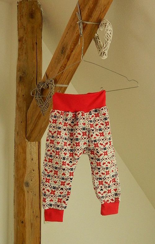 Kalhoty na bkm - flanelky 6-9m — foto 1