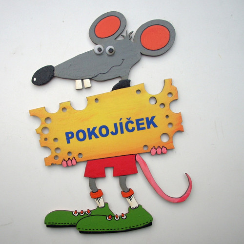 MYŠ s cedulkou na jméno... D934 — foto 1