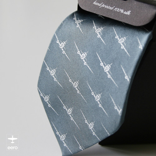 Kravata aviator #2 redesign / gainsboro — foto 1