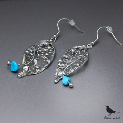 Od botanika (Tyrkenit) - náušnice (hypoalergenní) — foto 1