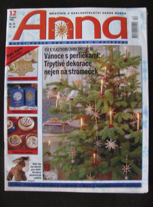 Anna - měsíčník pro přátele ručních prací 12/2000 — foto 1