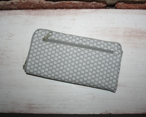 Pouzdro "Grey/white" s kapsou na peníze — foto 1