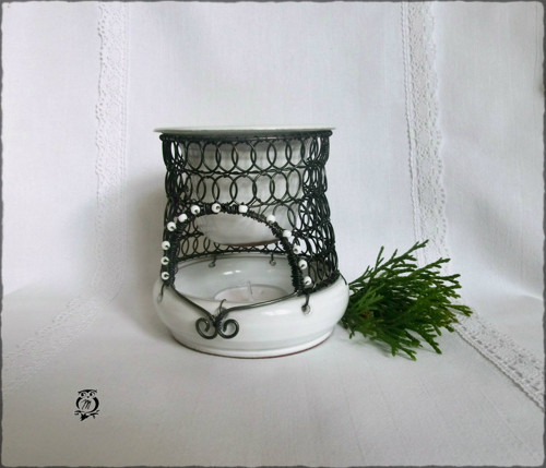 Aromalampa bílá — foto 1