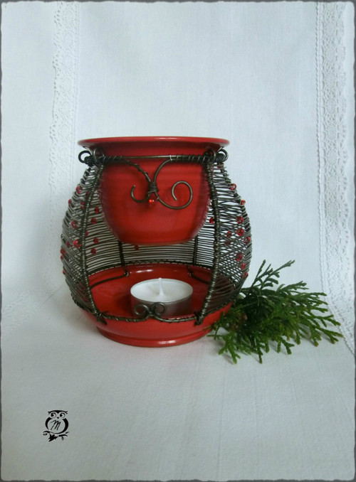 Aromalampa červená — foto 1