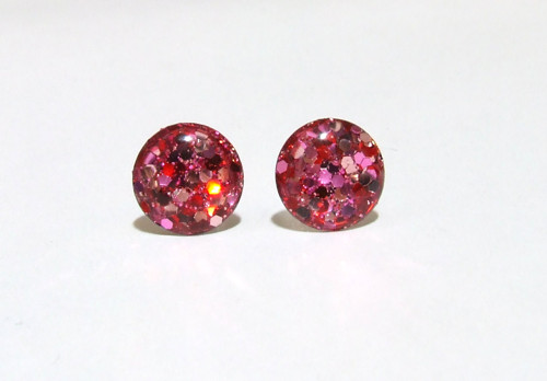 81 Light-Dark Pink 10mm chirurgická ocel — foto 1