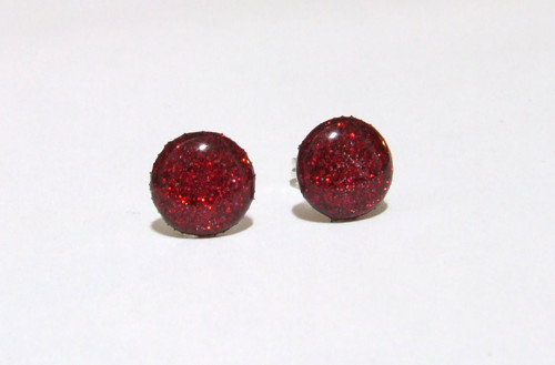 Dark red 10mm chirurgická ocel — foto 1