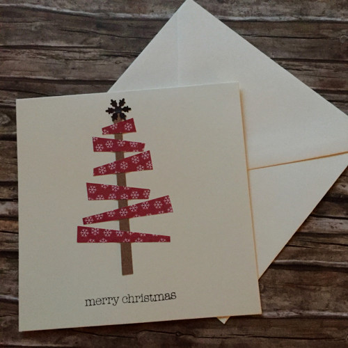 Přání "merry christmas" se stromečkem — foto 1