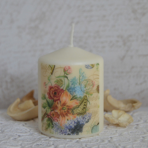 Vintage květy (8x6 cm)
