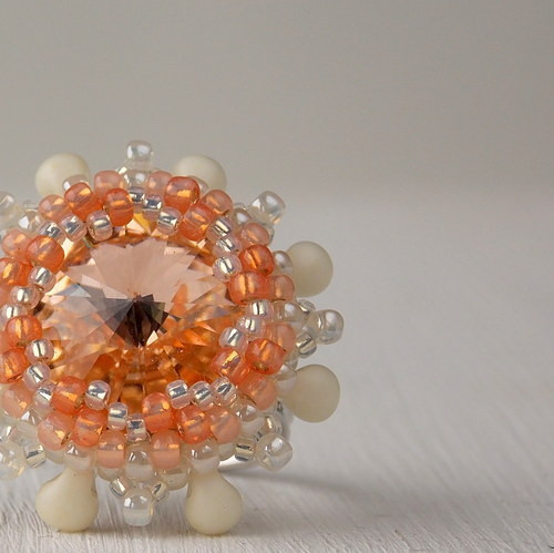 Peach blossom - Swarovski... — foto 1