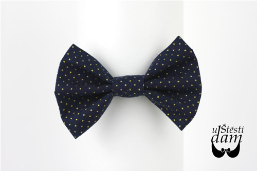 Pánský motýlek "Blue and Gold" — foto 1