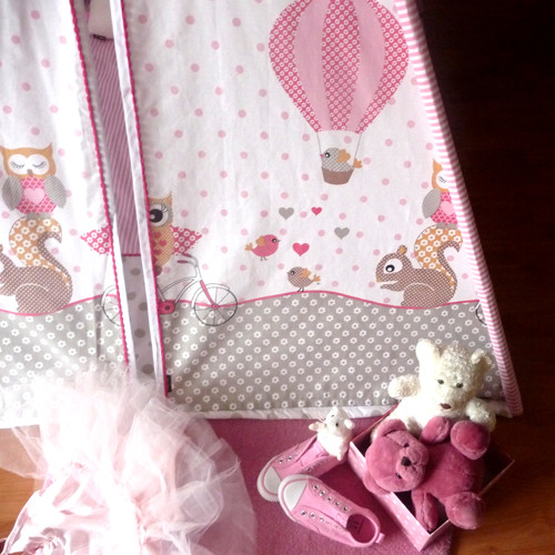 Teepee Sovičky 3 (stan,tyče,deka,králíci) — foto 1